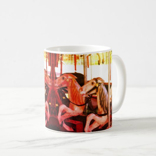 回転木馬馬の記憶 コーヒーマグカップ (正面右)