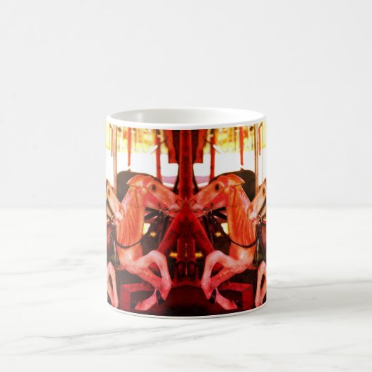 回転木馬馬の記憶 コーヒーマグカップ (中央)