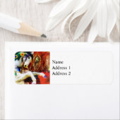 回転木馬馬クローズアップ ラベル (インサイチュ)