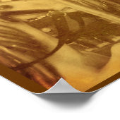 回転木馬馬生活態度引用文 ポスター (角)