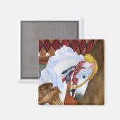 回転木馬馬磁石 マグネット (正面/裏面)