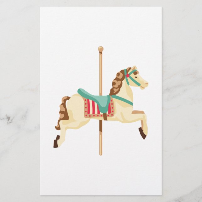 回転木馬馬 (正面)