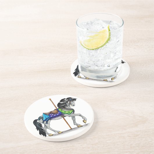 回転木馬馬 コースター (側面)