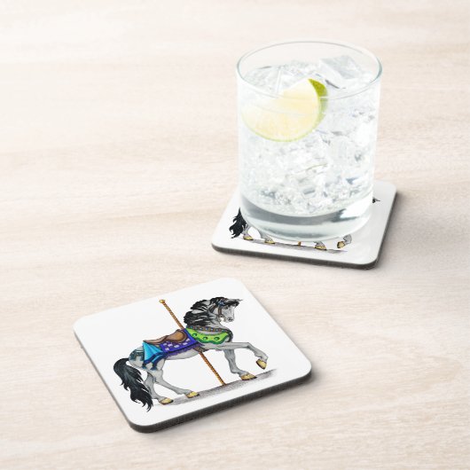 回転木馬馬 コースター (右側)