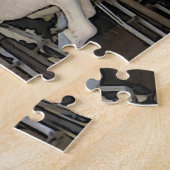 回転木馬馬 ジグソーパズル (側面)