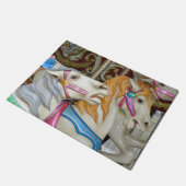 回転木馬馬 ドアマット (アングル)