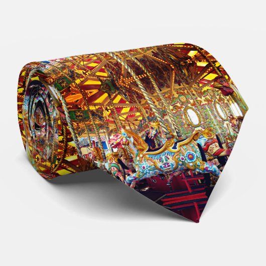 回転木馬馬 ネクタイ (ロール)