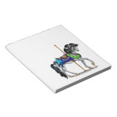 回転木馬馬 ノートパッド (アングル)