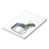 回転木馬馬 ノートパッド (回転)