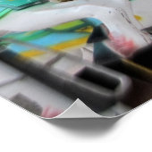 回転木馬馬 ポスター (角)