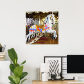 回転木馬馬 ポスター (ホームオフィス)