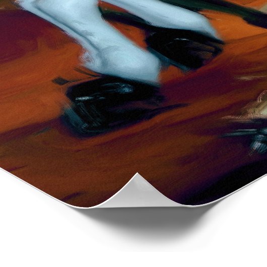 回転木馬馬 ポスター (角)