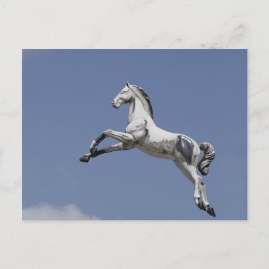 回転木馬馬 ポストカード (正面)