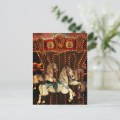 回転木馬馬 ポストカード (スタンド正面)