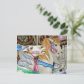 回転木馬馬 ポストカード (スタンド正面)