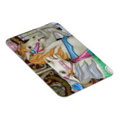 回転木馬馬 マグネット (右側)