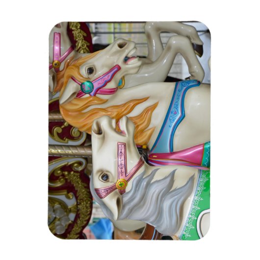 回転木馬馬 マグネット (縦)