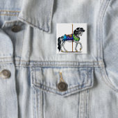 回転木馬馬 缶バッジ (インサイチュ)