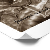 回転木馬17ポスタープリント ポスター (角)