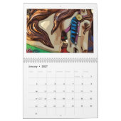 回転木馬2026カレンダー カレンダー (1月 2027)