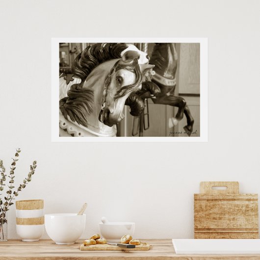 回転木馬40ポスタープリント ポスター (キッチン)