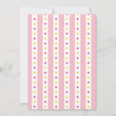 回転木馬&カーニバルホースパーティの招待状 招待状 (裏面)