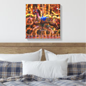 回転木馬 キャンバスプリント (インサイチュ (寝室))