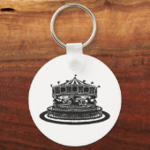 回転木馬 キーホルダー (正面)