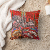 回転木馬 クッション (ブランケット)