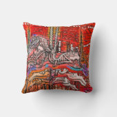 回転木馬 クッション (裏面)