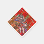 回転木馬 スタンダードカクテルナプキン (角)