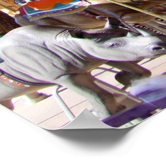 回転木馬 ポスター (角)