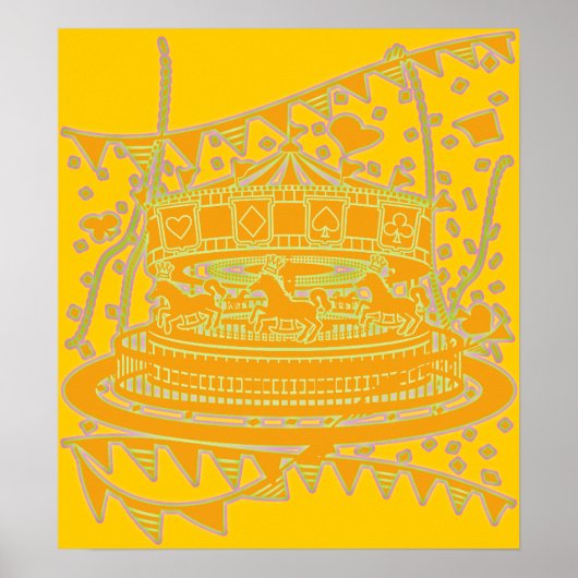 回転木馬 ポスター (正面)