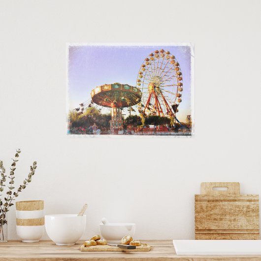 回転木馬 ポスター (キッチン)