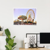 回転木馬 ポスター (ホームオフィス)