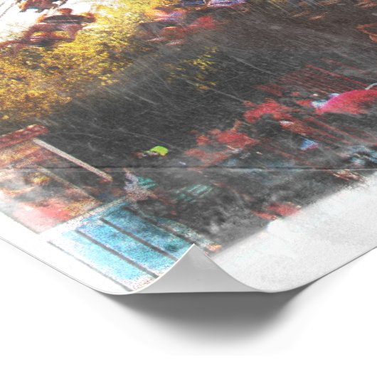 回転木馬 ポスター (角)