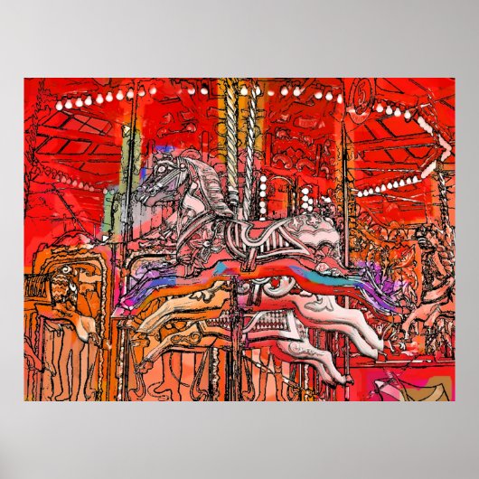 回転木馬 ポスター (正面)