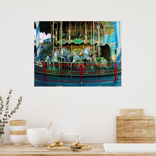 回転木馬 ポスター (キッチン)