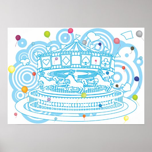 回転木馬 ポスター (正面)