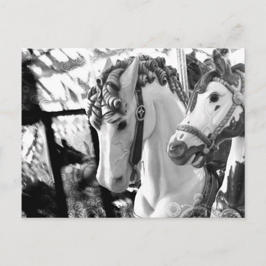 回転木馬 ポストカード (正面)