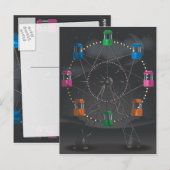 回転木馬 ポストカード (正面/裏面)