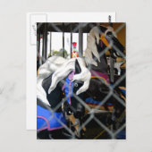 回転木馬 ポストカード (正面/裏面)