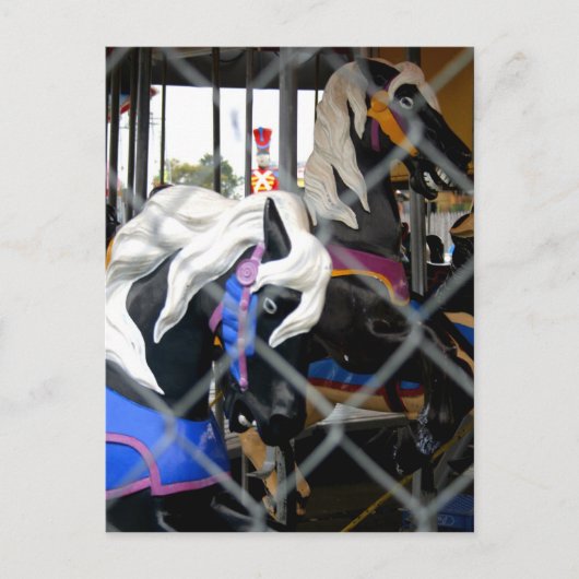 回転木馬 ポストカード (正面)