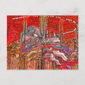 回転木馬 ポストカード (正面)