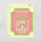 回転木馬 ポストカード (正面/裏面)