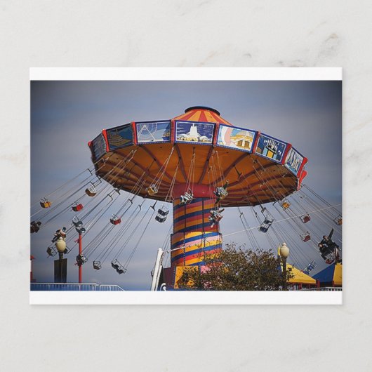 回転木馬 ポストカード (正面)