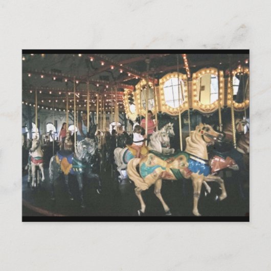 回転木馬 ポストカード (正面)