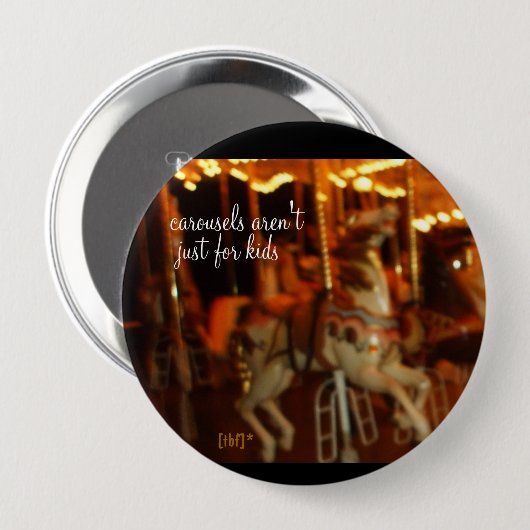 回転木馬… 缶バッジ (正面&裏面)