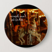 回転木馬… 缶バッジ (正面)