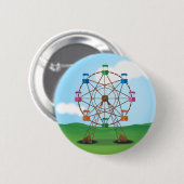 回転木馬 缶バッジ (正面&裏面)